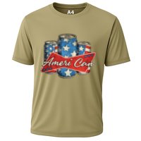 4th Of July  America  Independence Day Cooling Performance Crew T-Shirt