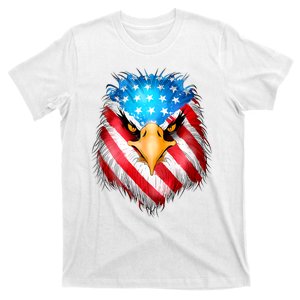 4th Of July Patriotic Eagle Usa American Flag T-Shirt