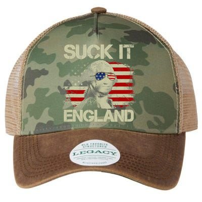 4th Of July George Sloshington Suck It England Merica Legacy Tie Dye Trucker Hat