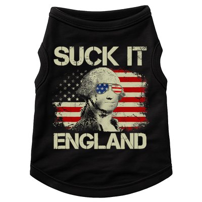 4th Of July George Sloshington Suck It England Merica Doggie Tank