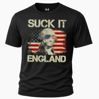 4th Of July George Sloshington Suck It England Merica Cooling Performance Crew T-Shirt