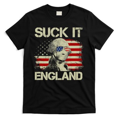 4th Of July George Sloshington Suck It England Merica T-Shirt