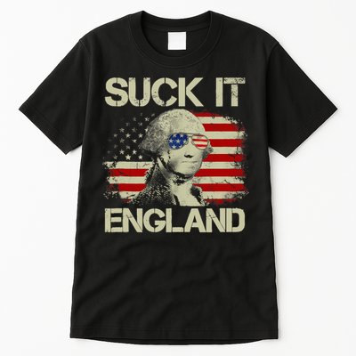 4th Of July George Sloshington Suck It England Merica Tall T-Shirt