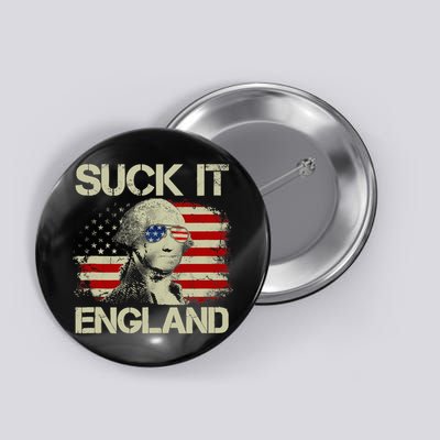4th Of July George Sloshington Suck It England Merica Button