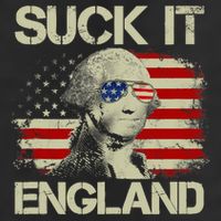 4th Of July George Sloshington Suck It England Merica Golf Towel