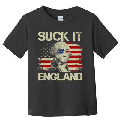 4th Of July George Sloshington Suck It England Merica Toddler T-Shirt