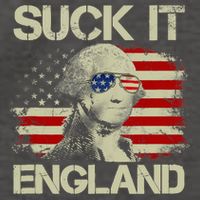 4th Of July George Sloshington Suck It England Merica Vector Backpack