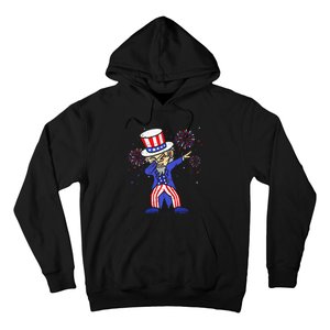 4th Of July For Funny Dabbing Uncle Sam Hoodie