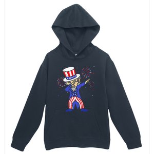 4th Of July For Funny Dabbing Uncle Sam Urban Pullover Hoodie