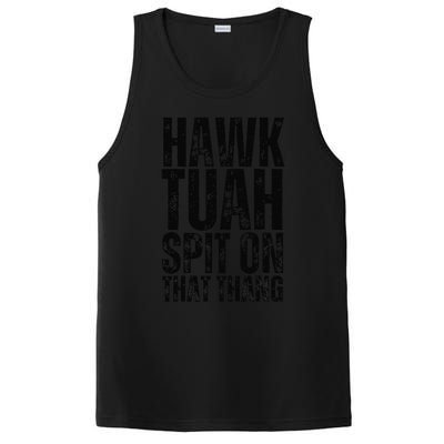 4th Of July Patriotic Usa Hawk Tuah Spit On That Thing PosiCharge Competitor Tank