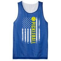 4th Of July Pickleball American Us Flag Paddleball Player Gift Mesh Reversible Basketball Jersey Tank