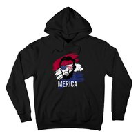 4th Of July Lincoln Merica Usa Flag Women Men Kids Hoodie