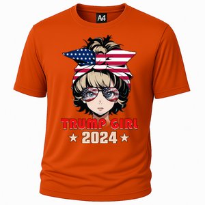 4th Of July Trump 45 47 Trump 2024 Gift Cooling Performance Crew T-Shirt