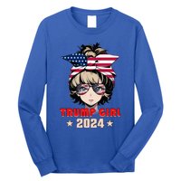 4th Of July Trump 45 47 Trump 2024 Gift Long Sleeve Shirt