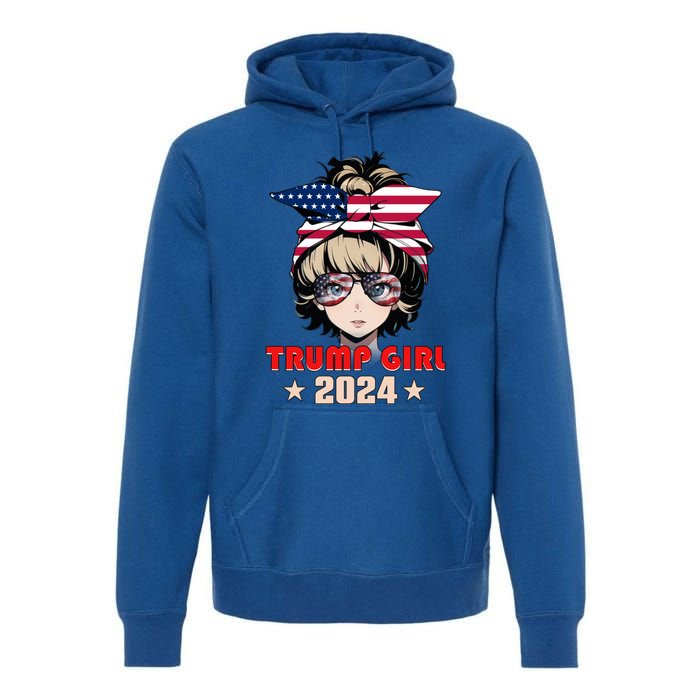 4th Of July Trump 45 47 Trump 2024 Gift Premium Hoodie