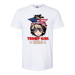 4th Of July Trump 45 47 Trump 2024 Gift Softstyle CVC T-Shirt