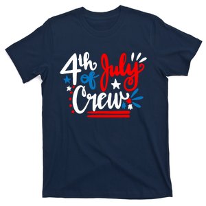 4th Of July Crew Independence Day Family Matching T-Shirt