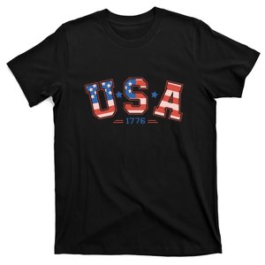 4th Of July USA 1776 Us Flag Gift T-Shirt