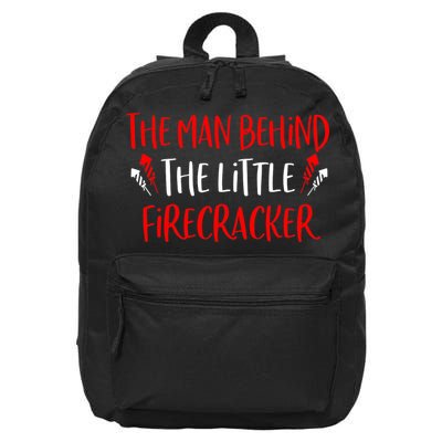 4th of July Pregnancy Announcement for Baby Reveal 16 in Basic Backpack