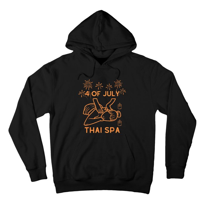 4 Of July Celebrate Thai Spa Hoodie