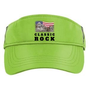 4th Of July Classic Rock Mount Rushmore Funny Gift Adult Drive Performance Visor