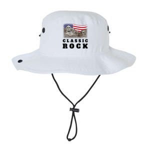 4th Of July Classic Rock Mount Rushmore Funny Gift Legacy Cool Fit Booney Bucket Hat