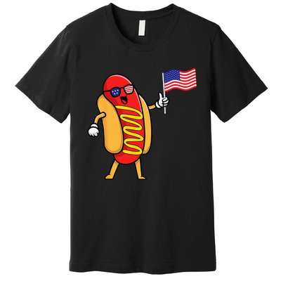 4th Of July Hot Dog Hotdog 4th Of July Shirts Men Women Premium T-Shirt