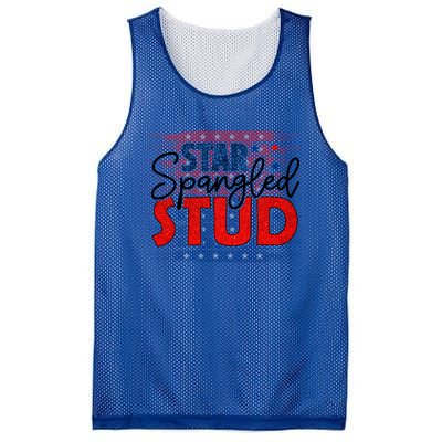 4th Of July Clothes And Accessories Star Spangled Stud Gift Mesh Reversible Basketball Jersey Tank