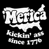 4th Of July Merica Kickin Ass Since 1776 Independence Day Gift Impact Tech Backpack
