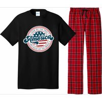 4th Of July America The Land Of The Free Because Of Brave Pajama Set