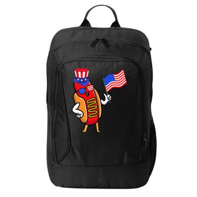 4th Of July Hot Dog Hotdog 4th Of July City Backpack