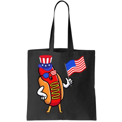 4th Of July Hot Dog Hotdog 4th Of July Tote Bag