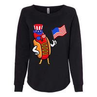 4th Of July Hot Dog Hotdog 4th Of July Womens California Wash Sweatshirt