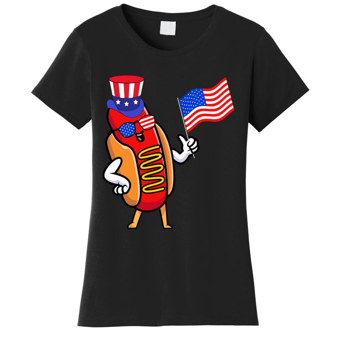 4th Of July Hot Dog Hotdog 4th Of July Women's T-Shirt