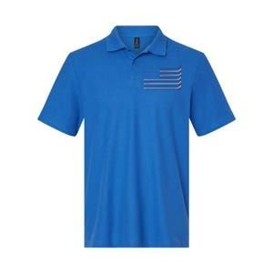 4th Of July Hockey Hockey American Flag Usa Patriotic Sport Great Gift Softstyle Adult Sport Polo