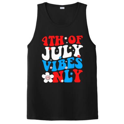 4th Of July Vibes Only 4th Of July Women Men PosiCharge Competitor Tank