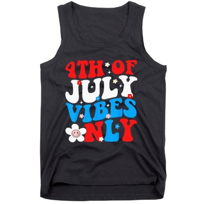 4th Of July Vibes Only 4th Of July Women Men Tank Top