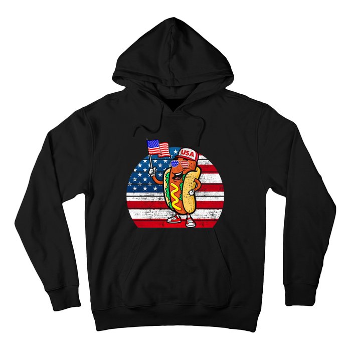 4th Of July Hot Dog Hotdog 4th Of July Hoodie