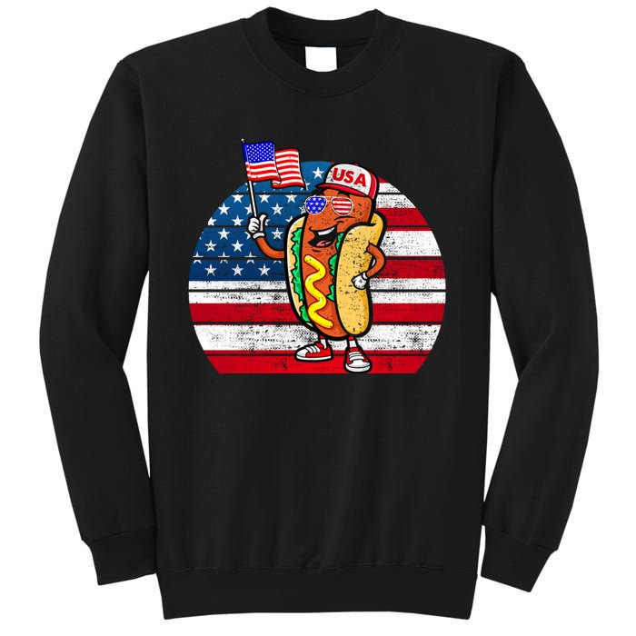 4th Of July Hot Dog Hotdog 4th Of July Sweatshirt