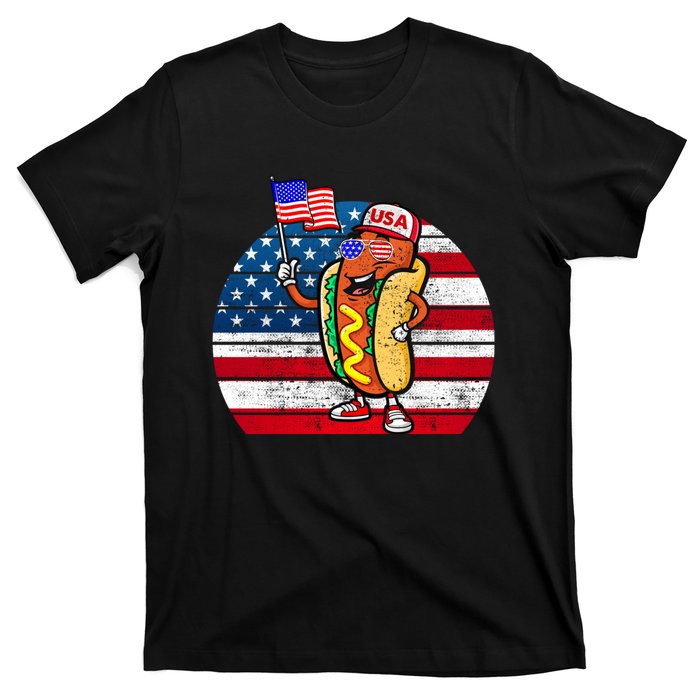 4th Of July Hot Dog Hotdog 4th Of July T-Shirt