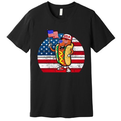 4th Of July Hot Dog Hotdog 4th Of July Premium T-Shirt