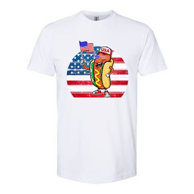 4th Of July Hot Dog Hotdog 4th Of July Softstyle CVC T-Shirt