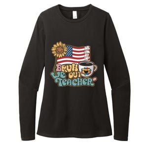 4th Of July Bruh We Out Teachers End Of School Year Teacher Summer Gift Womens CVC Long Sleeve Shirt