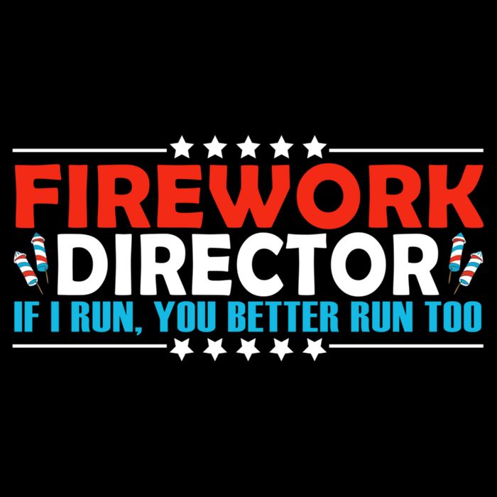 4th Of July If I Run You Better Run Too Fireworks Director Gift Cropped Pullover Crew