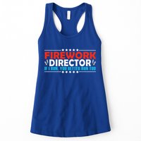 4th Of July If I Run You Better Run Too Fireworks Director Gift Womens Tank Top