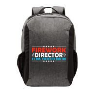 4th Of July If I Run You Better Run Too Fireworks Director Gift Vector Backpack