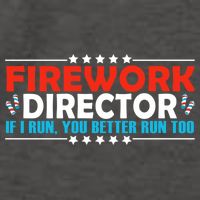 4th Of July If I Run You Better Run Too Fireworks Director Gift Vector Backpack