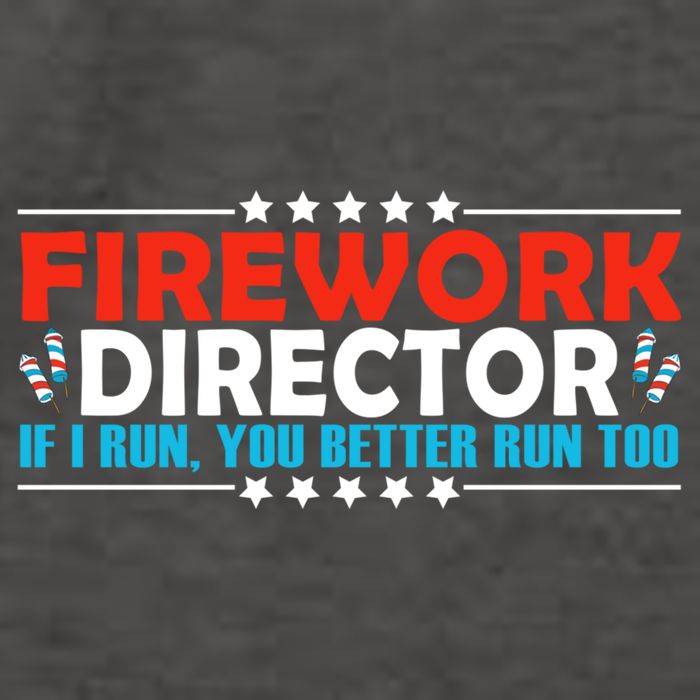 4th Of July If I Run You Better Run Too Fireworks Director Gift Vector Backpack