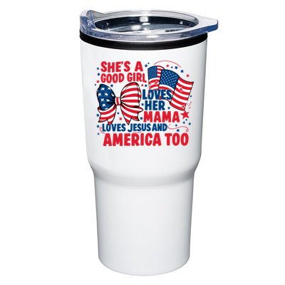 4th Of July Shes A Good Girl Loves Her Mama Tumbler