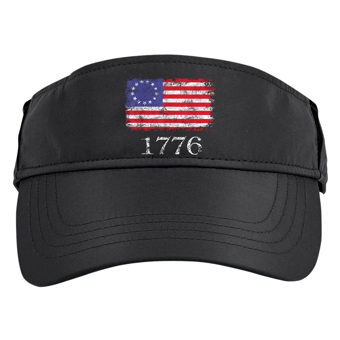 4th Of July American Flag Betsy Ross 1776 Adult Drive Performance Visor